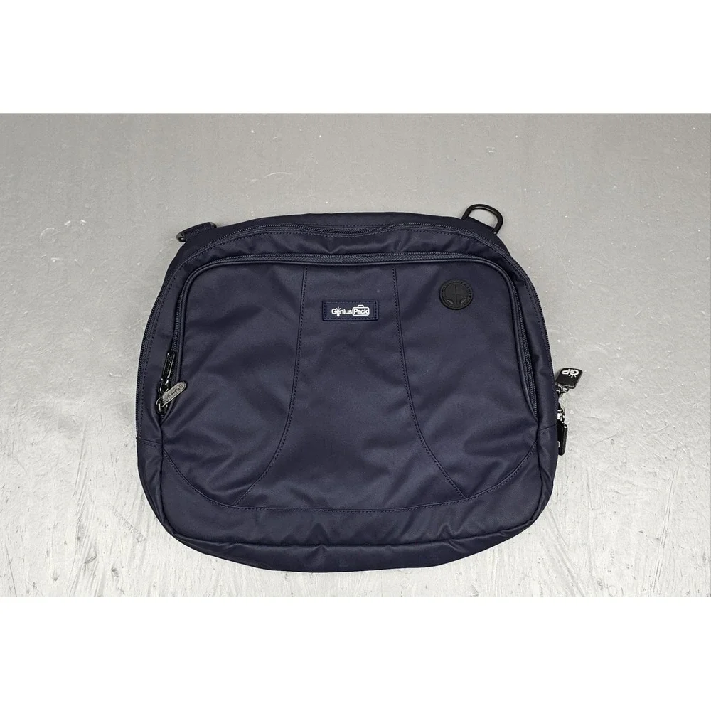 NWOT Genius Pack High Altitude Flight Bagg Travel Organizer Shoulder Strap Blue